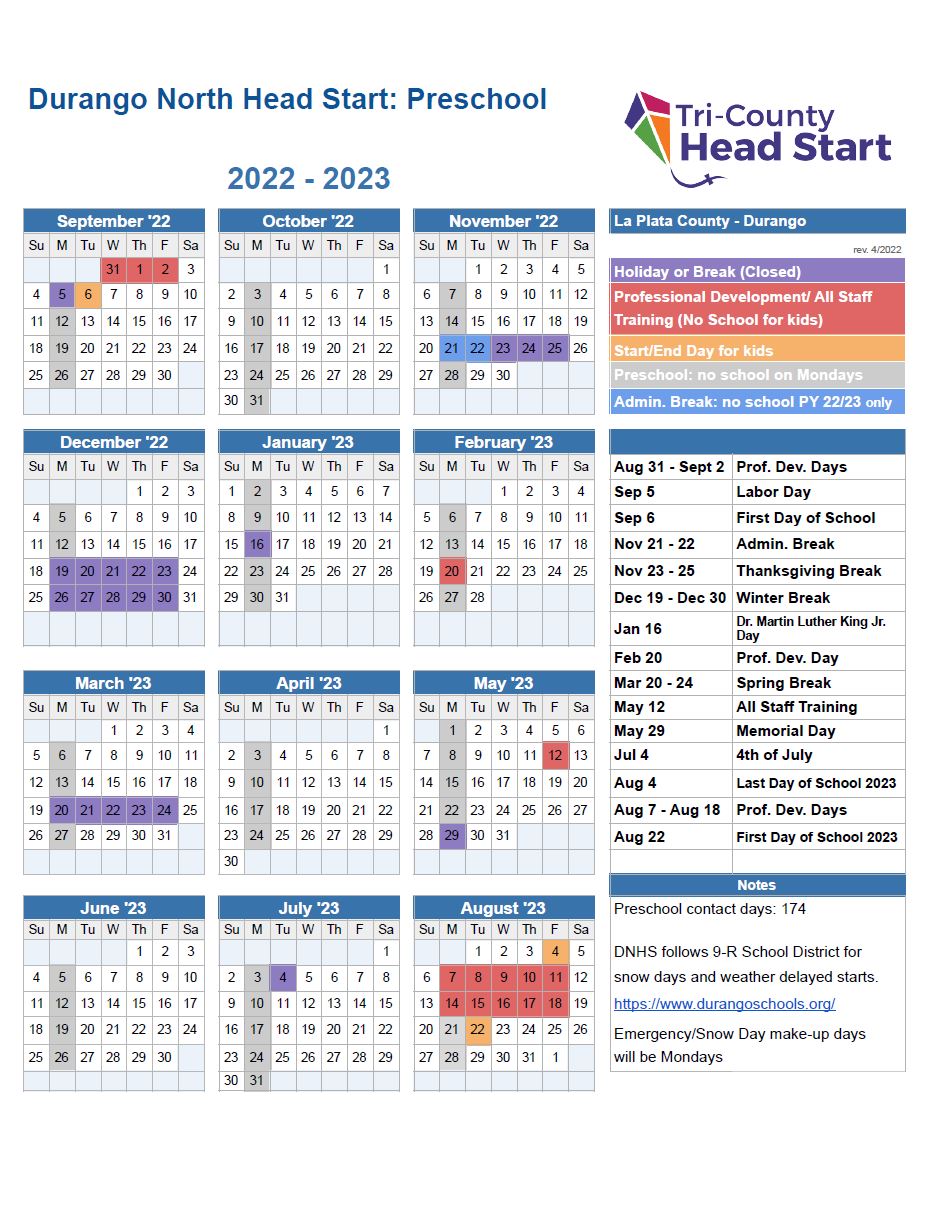 News & Calendars | Tri-County Head Start